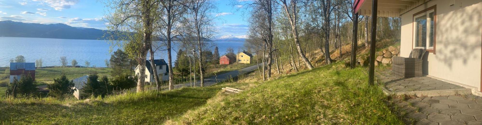 Bed And Breakfast Nordic Horn Brostadbotn Eksteriør billede